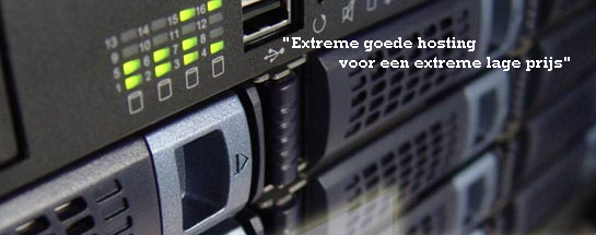 Webhosting (Normaal) - Webhosting Zakelijk - Resellers Hosting - VPS - Dedicated Servers